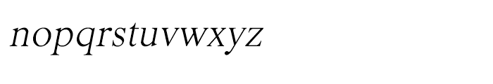 Shree Bangali 1545 Italic Font LOWERCASE
