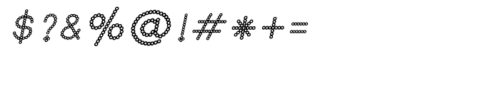 Shree Bangali 5128 Italic Font OTHER CHARS