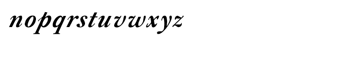 Shree Devanagari 0720 Bold Italic Font LOWERCASE