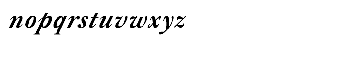 Shree Devanagari 0991 Bold Italic Font LOWERCASE