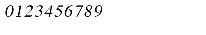 Shree Devanagari 1040 Italic Font OTHER CHARS