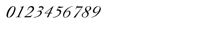 Shree Devanagari 4587 Italic Font OTHER CHARS