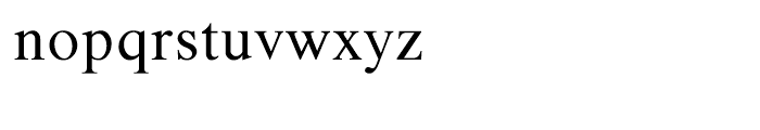 Shree Gujarati 1112 Regular Font LOWERCASE