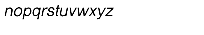 Shree Gujarati 1170 Italic Font LOWERCASE