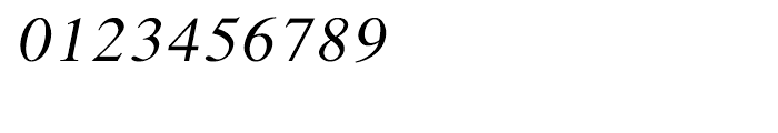 Shree Gujarati 2539 Italic Font OTHER CHARS