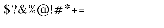 Shree Kannada 1425 Regular Font OTHER CHARS