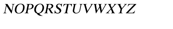 Shree Malayalam 1803 Italic Font UPPERCASE