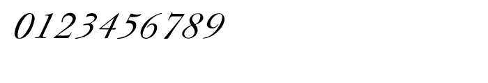 Shree Malayalam 3222 Italic Font OTHER CHARS