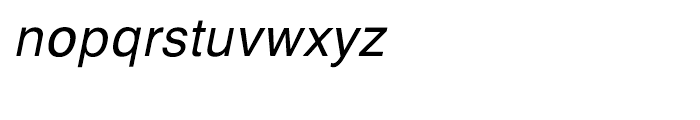 Shree Oriya 3035 Italic Font LOWERCASE