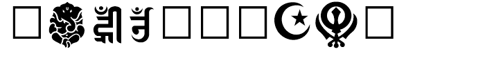Shree Symbol 0003 Regular Font OTHER CHARS