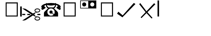 Shree Symbol 0004 Regular Font OTHER CHARS