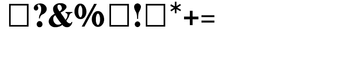 Shree Symbol 0007 Regular Font OTHER CHARS