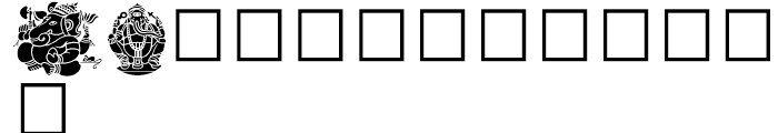 Shree Symbol 0222 Regular Font LOWERCASE