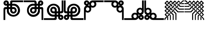 Shree Symbol 0240 Regular Font OTHER CHARS