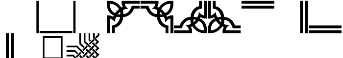 Shree Symbol 0240 Regular Font UPPERCASE
