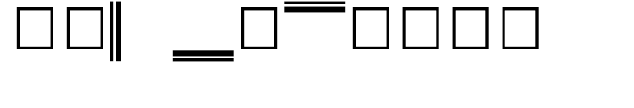 Shree Symbol 0241 Regular Font OTHER CHARS