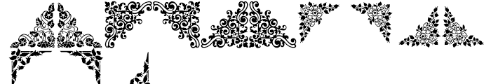 Shree Symbol 2150 Regular Font LOWERCASE