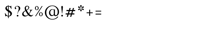 Shree Telugu 1630 Regular Font OTHER CHARS