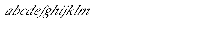 Shree Telugu 1678 Italic Font LOWERCASE