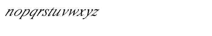 Shree Telugu 1678 Italic Font LOWERCASE