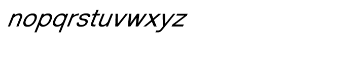 Shree Telugu 2601 Italic Font LOWERCASE