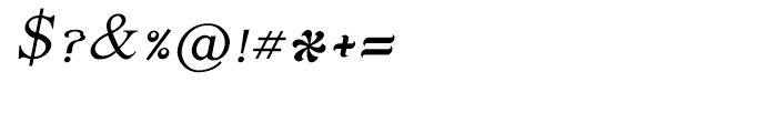 Shree Telugu 2603 Italic Font OTHER CHARS