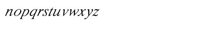 Shree Telugu 2624 Italic Font LOWERCASE