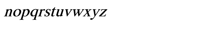 Shree Telugu 2660 Italic Font LOWERCASE