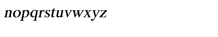 Shree Telugu 4732 Italic Font LOWERCASE