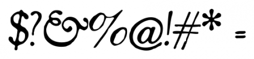 Shipley Rough Italic Alt Font OTHER CHARS