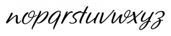Shire Script Regular Font LOWERCASE