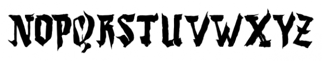 Shodo Gothic Regular Font UPPERCASE