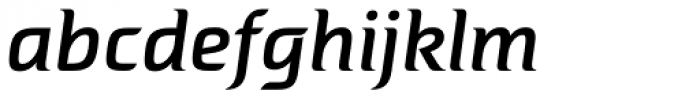 Shabash Pro Italic Font LOWERCASE