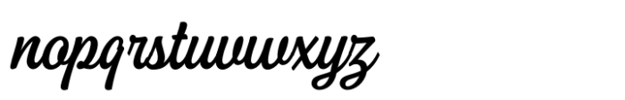 Shackie Handpainted Italic Font LOWERCASE