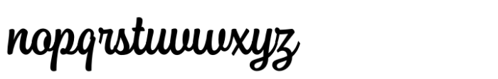 Shackie Handpainted Regular Font LOWERCASE