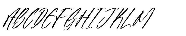 Shade Crush Italic Font UPPERCASE