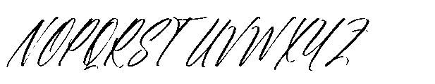 Shade Crush Italic Font UPPERCASE