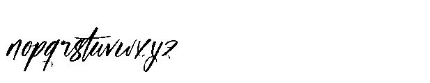 Shade Crush Regular Font LOWERCASE