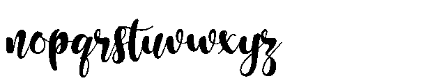 Shadenz Font LOWERCASE