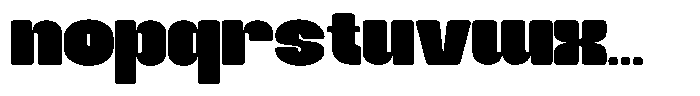 Shagie Boogie Font LOWERCASE