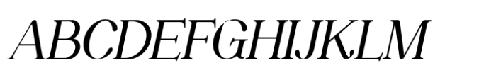 Shailey Morgance Italic Font UPPERCASE