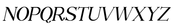 Shailey Morgance Italic Font UPPERCASE
