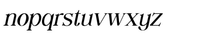 Shailey Morgance Italic Font LOWERCASE