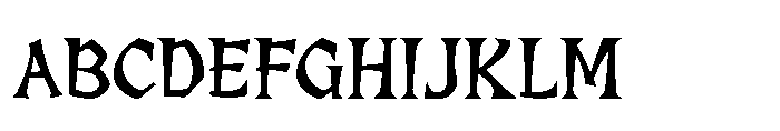 Shaka Sunset Font UPPERCASE