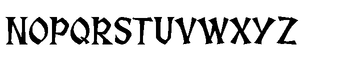 Shaka Sunset Font UPPERCASE