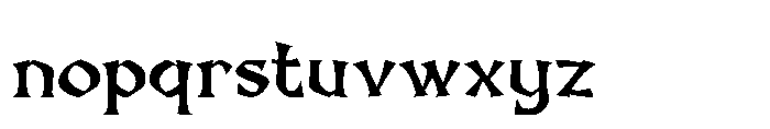 Shaka Sunset Font LOWERCASE