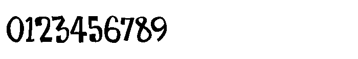 Shakey Jake Regular Font OTHER CHARS