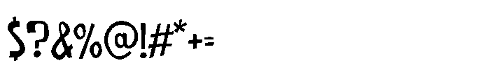 Shakey Jake Regular Font OTHER CHARS