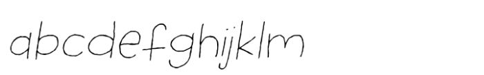 Shaky Monday Italic FONT