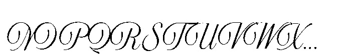 Shalefrost Nova Font UPPERCASE
